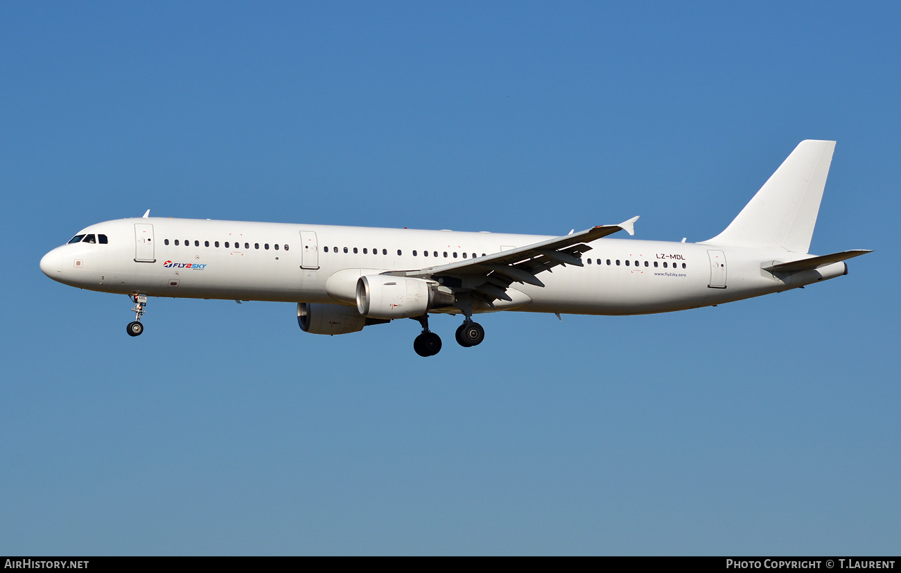 Aircraft Photo of LZ-MDL | Airbus A321-211 | Fly2Sky | AirHistory.net #477879