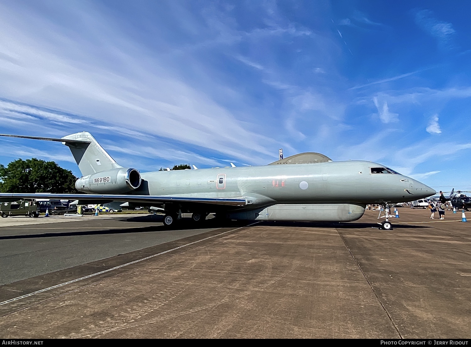 Aircraft Photo of N691BD | Bombardier Sentinel R.1 (BD-700-1A10) | AirHistory.net #477882