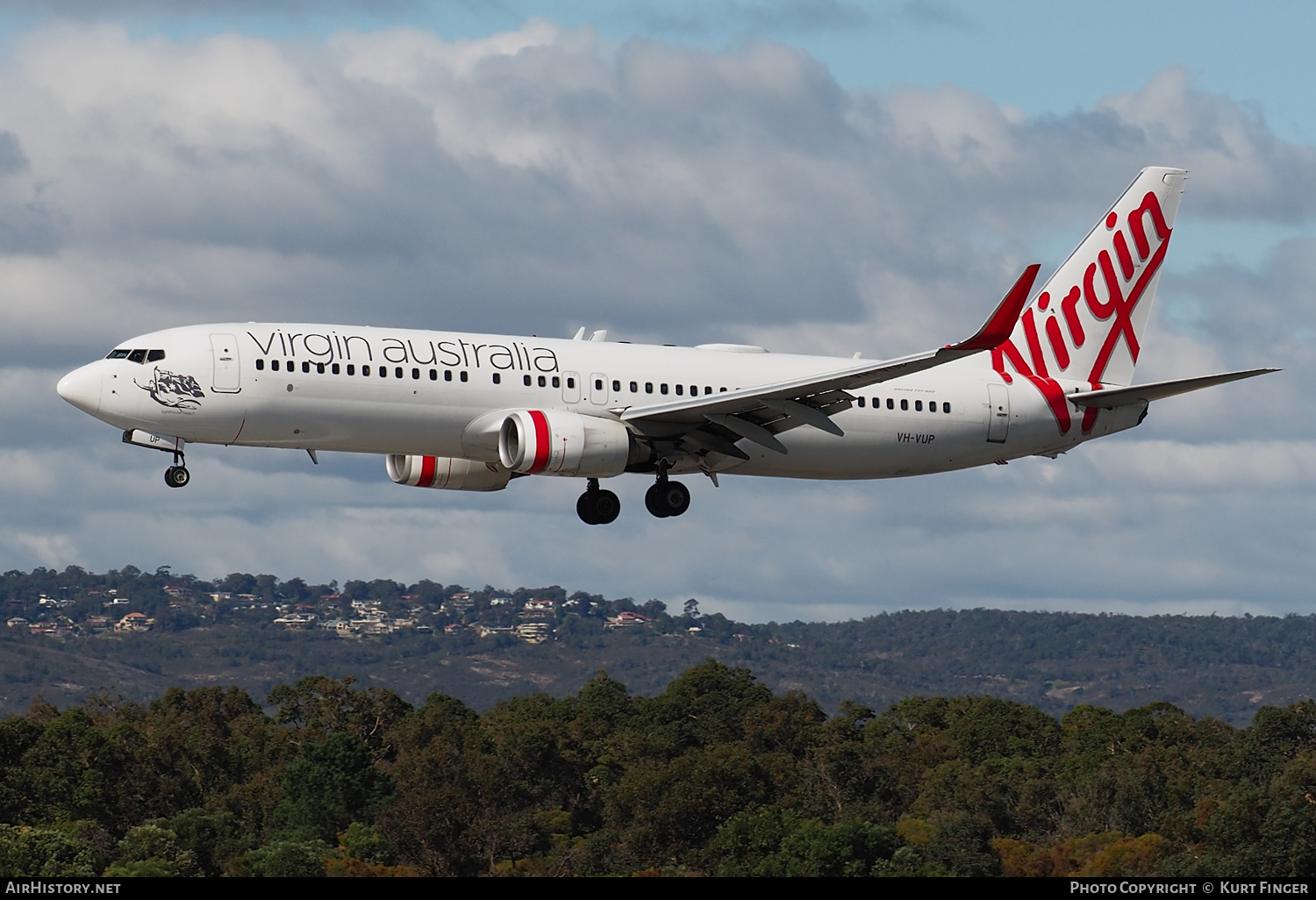 Aircraft Photo of VH-VUP | Boeing 737-8FE | Virgin Australia Airlines | AirHistory.net #477893