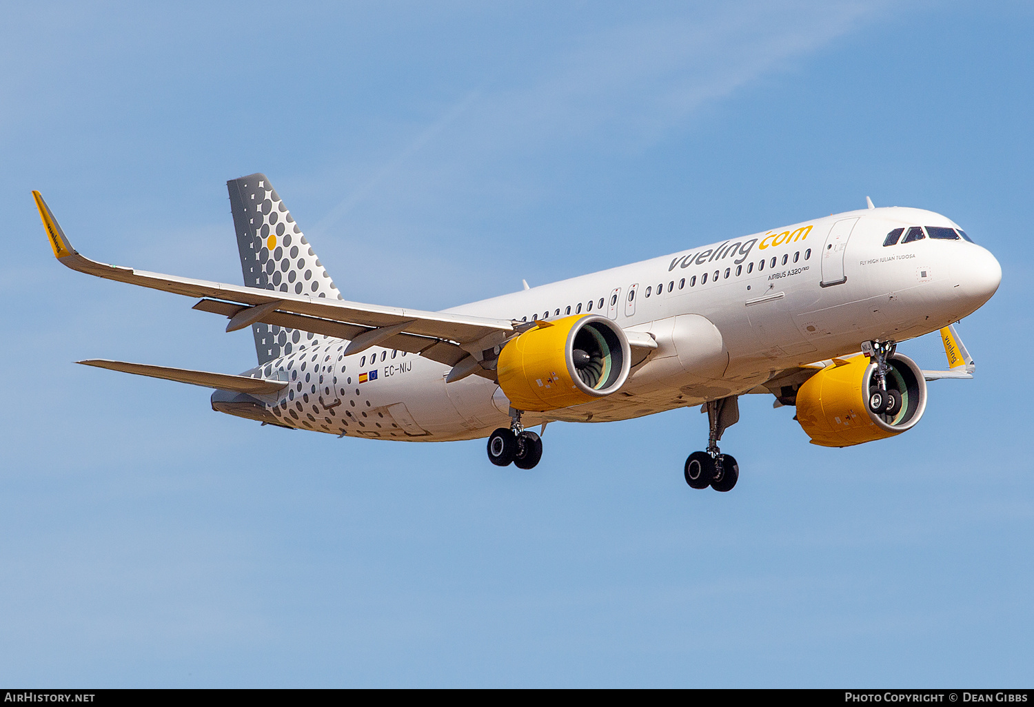 Aircraft Photo of EC-NIJ | Airbus A320-271N | Vueling Airlines | AirHistory.net #477895