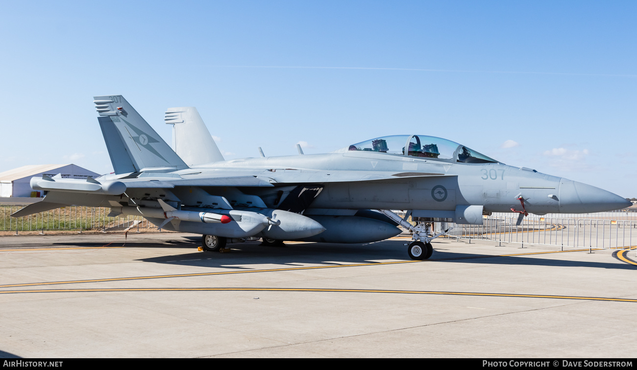 Aircraft Photo of A46-307 | Boeing EA-18G Growler | Australia - Air Force | AirHistory.net #477908