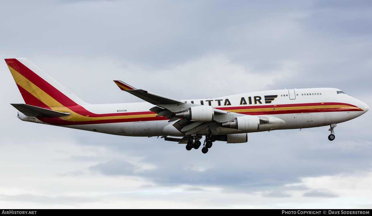 Aircraft Photo of N741CK | Boeing 747-4H6M(BCF) | Kalitta Air | AirHistory.net #477915