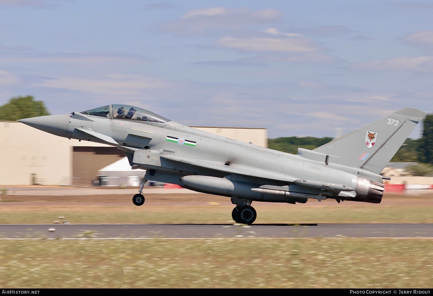 Aircraft Photo of ZK372 | Eurofighter EF-2000 Typhoon FGR4 | UK - Air Force | AirHistory.net #477940