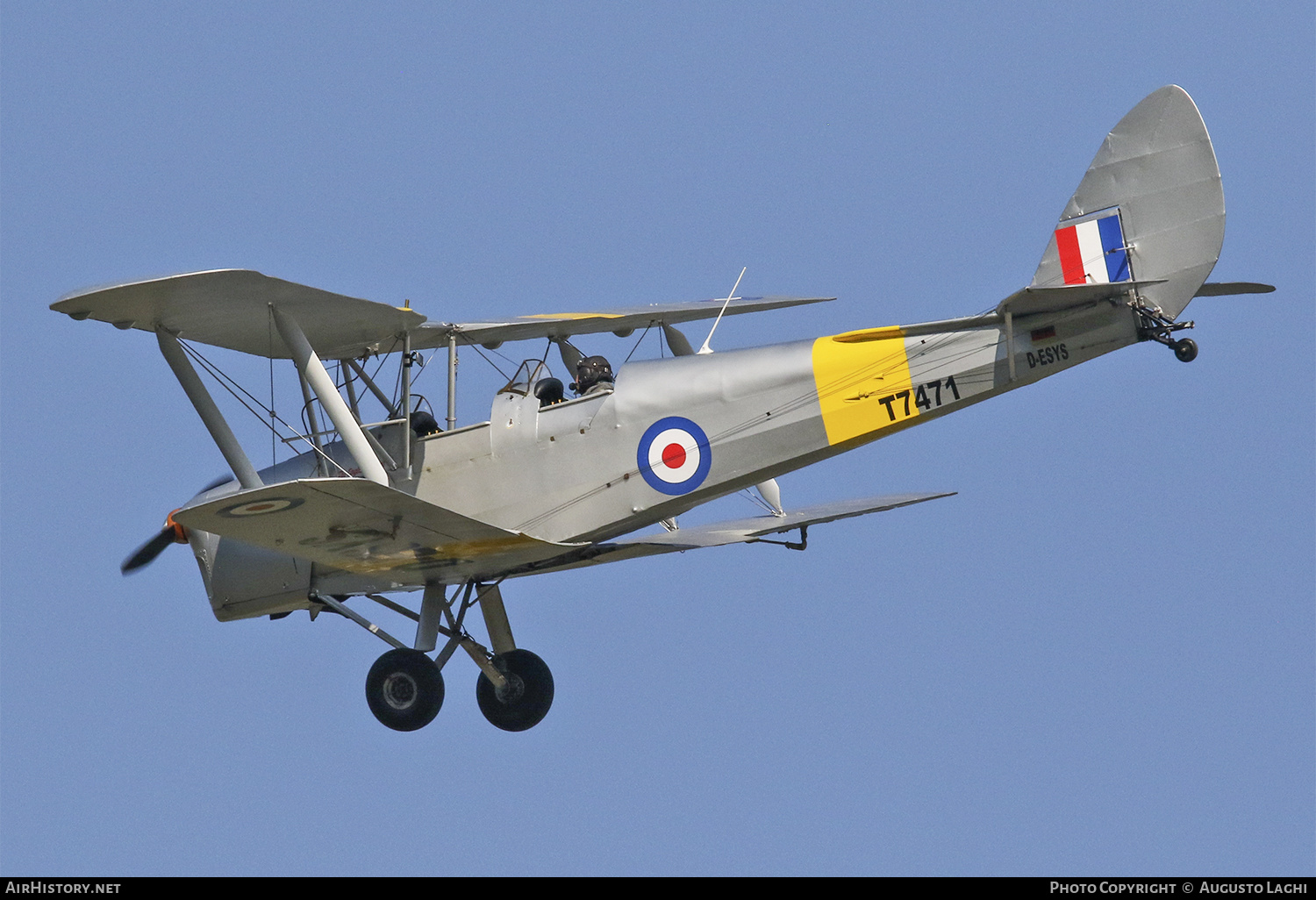 Aircraft Photo of D-ESYS / T-7471 | De Havilland D.H. 82A Tiger Moth | UK - Air Force | AirHistory.net #477964