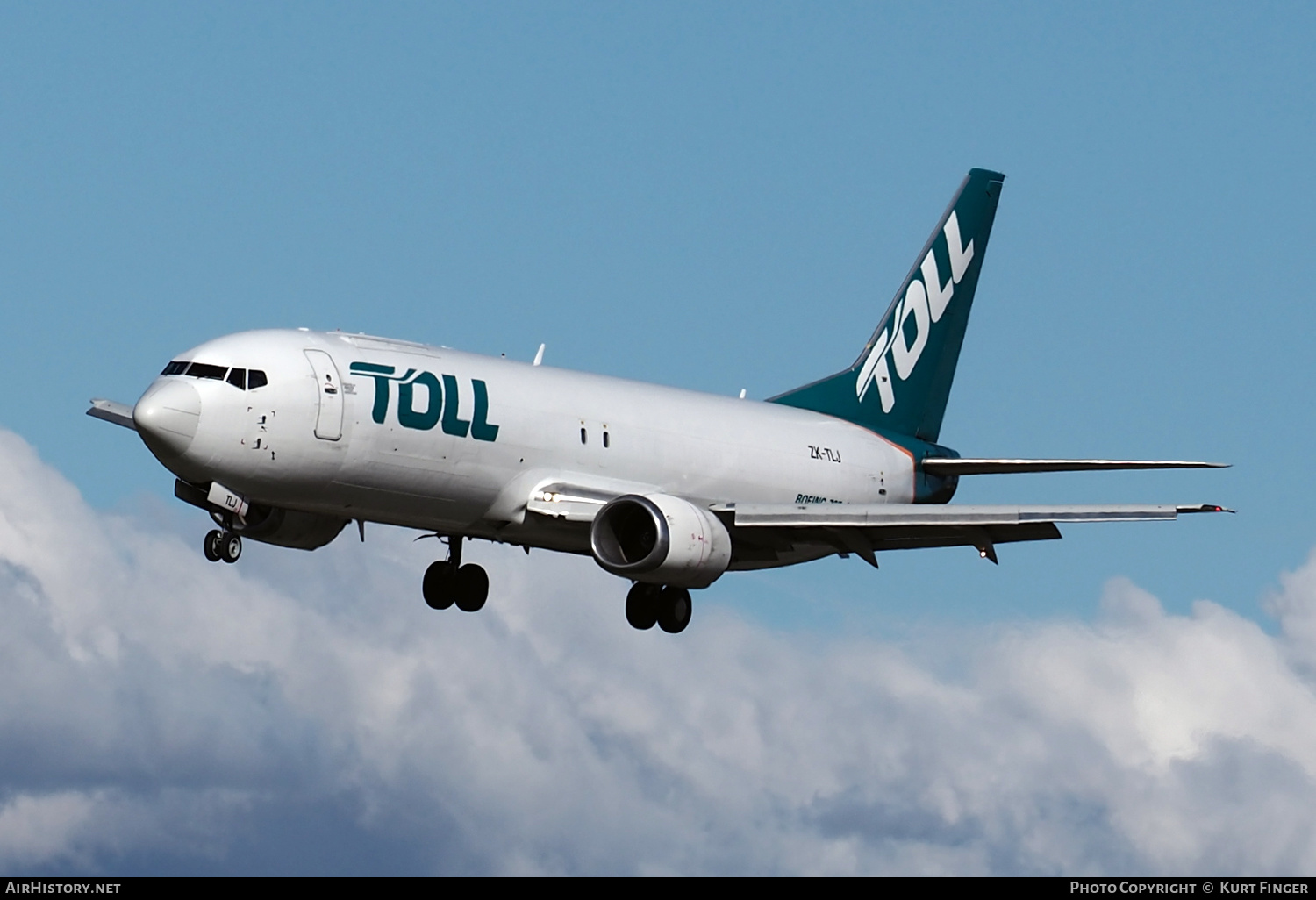 Aircraft Photo of ZK-TLJ | Boeing 737-406(SF) | Toll Priority | AirHistory.net #477974