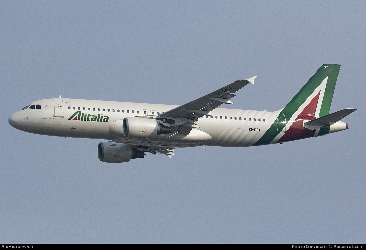 Aircraft Photo of EI-DSY | Airbus A320-216 | Alitalia | AirHistory.net #478021