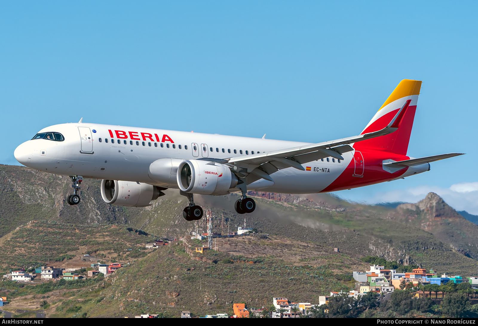 Aircraft Photo of EC-NTA | Airbus A320-251N | Iberia | AirHistory.net #478041