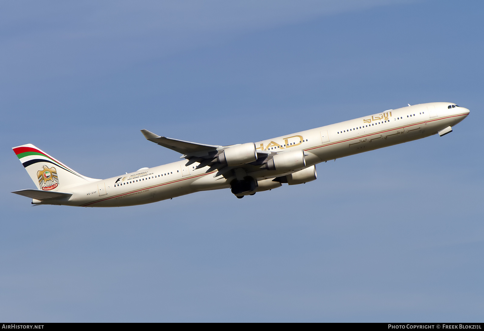 Aircraft Photo of A6-EHF | Airbus A340-642 | Etihad Airways | AirHistory.net #478045