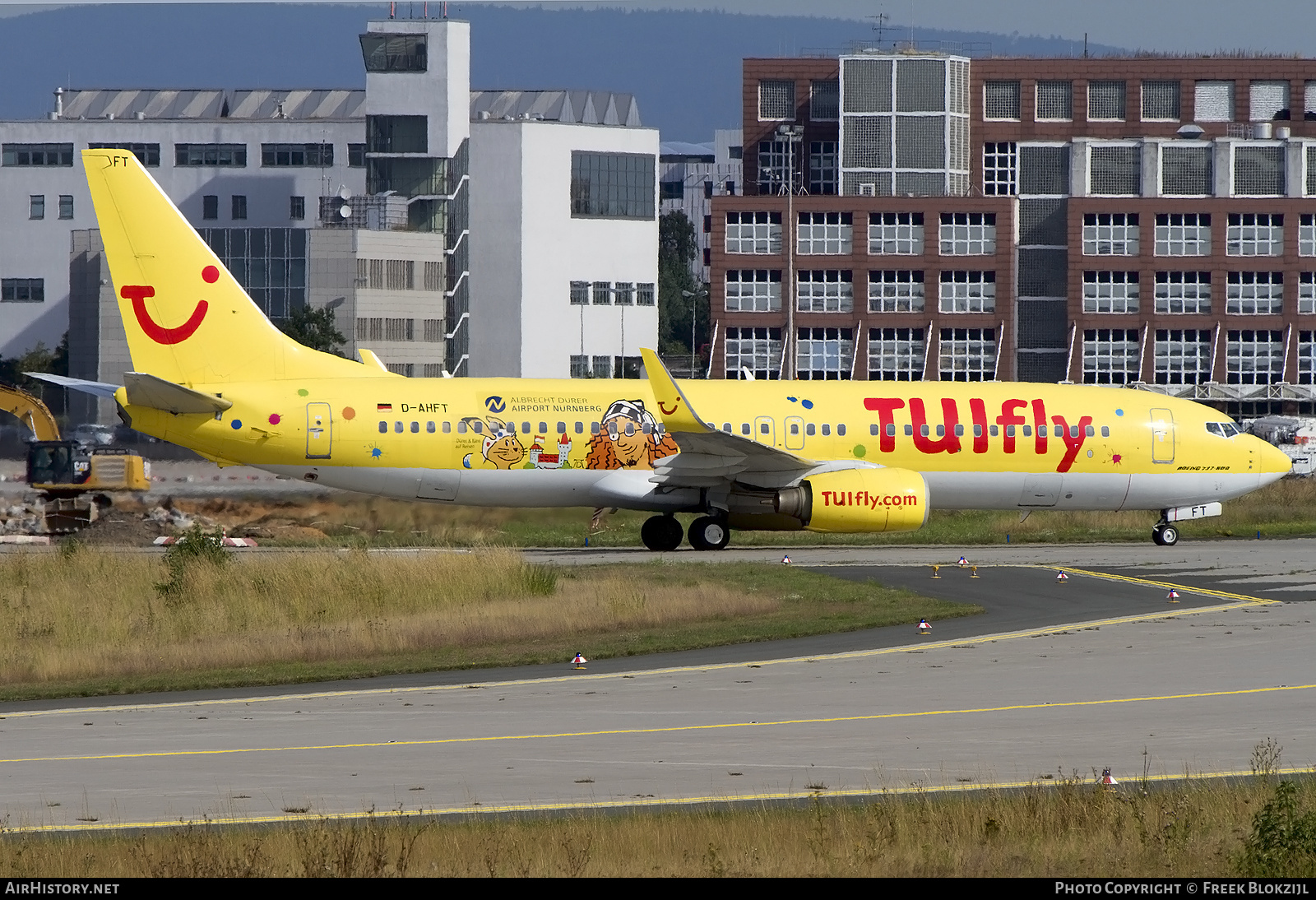 Aircraft Photo of D-AHFT | Boeing 737-8K5 | TUIfly | AirHistory.net #478075