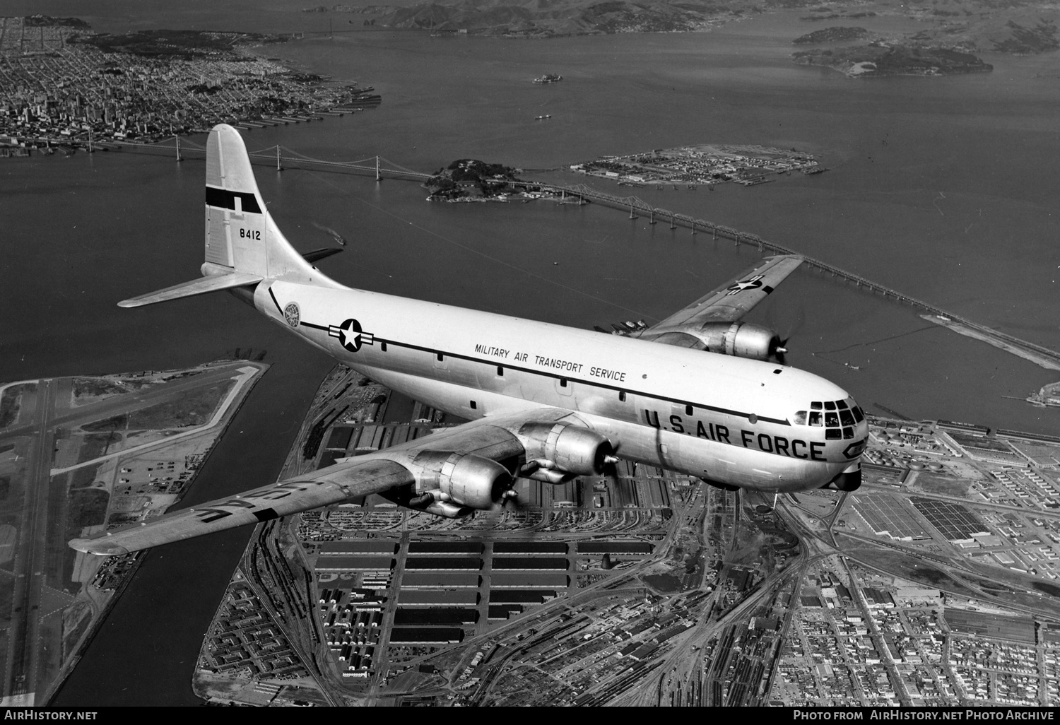 Aircraft Photo of 48-412 / 8412 | Boeing C-97A Stratofreighter | USA - Air Force | AirHistory.net #478077