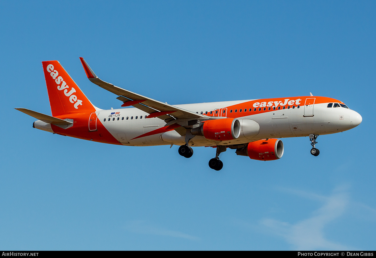 Aircraft Photo of OE-IJV | Airbus A320-214 | EasyJet | AirHistory.net #478082
