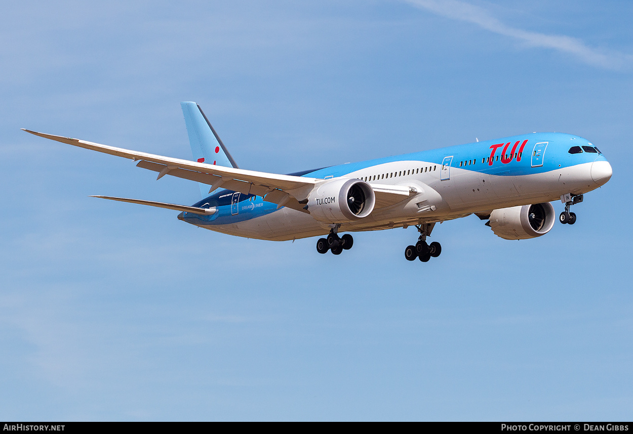 Aircraft Photo of G-TUIN | Boeing 787-9 Dreamliner | TUI | AirHistory.net #478084