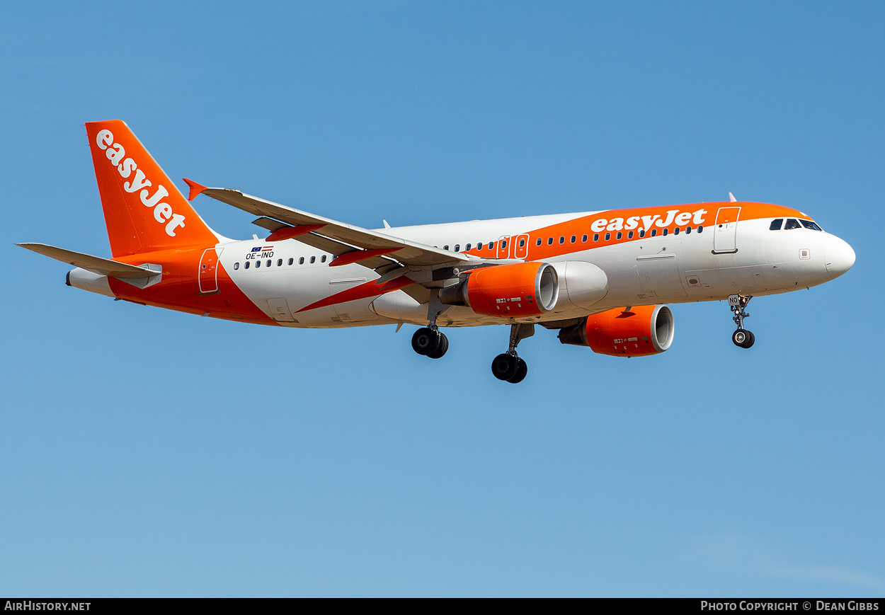 Aircraft Photo of OE-INO | Airbus A320-214 | EasyJet | AirHistory.net #478085
