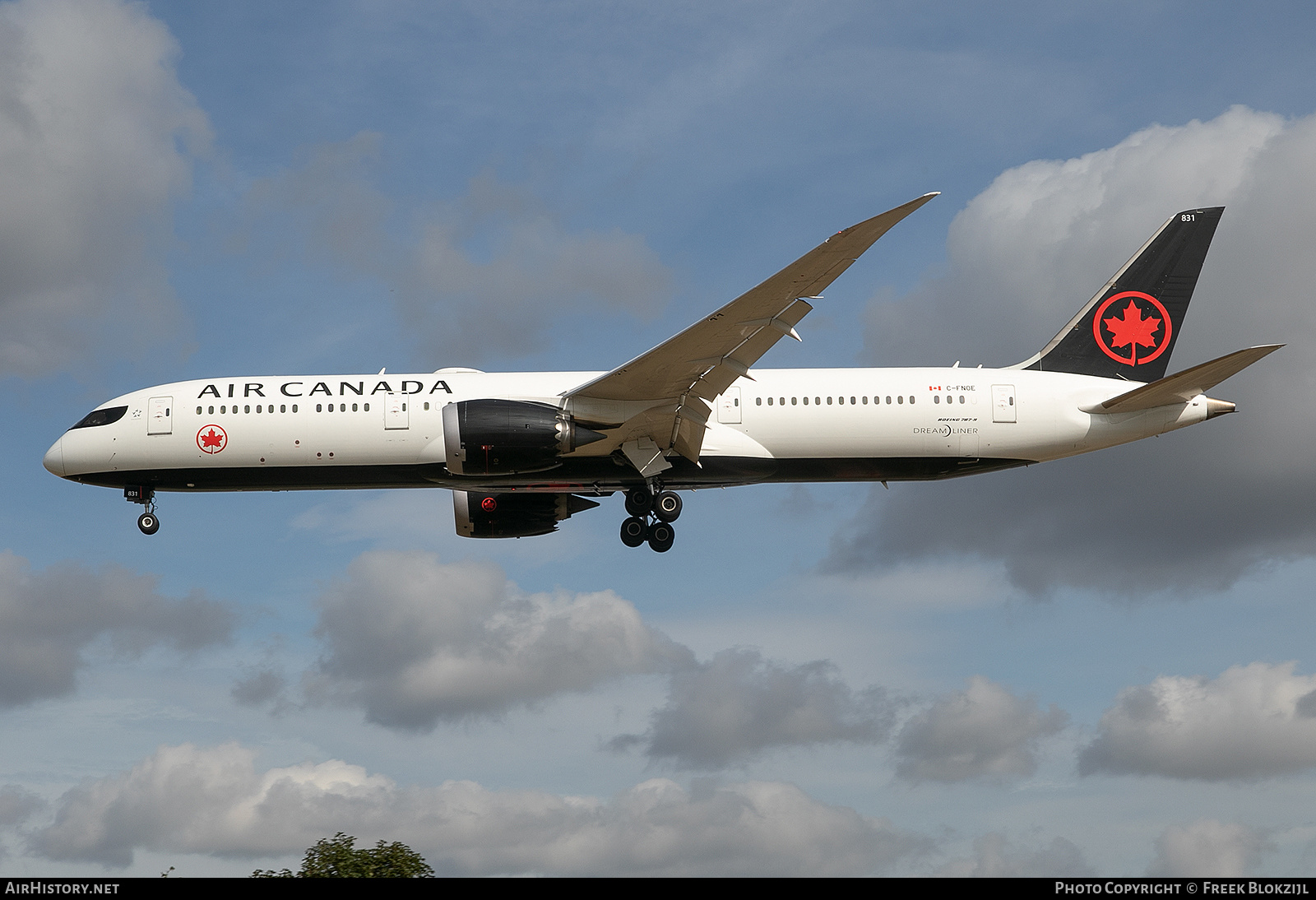 Aircraft Photo of C-FNOE | Boeing 787-9 Dreamliner | Air Canada | AirHistory.net #478099