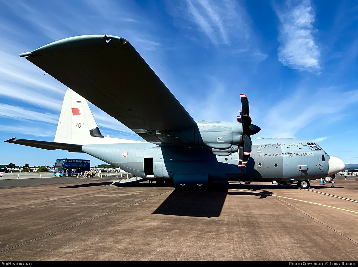Aircraft Photo of 701 | Lockheed Martin C-130J Hercules | Bahrain - Air Force | AirHistory.net #478104