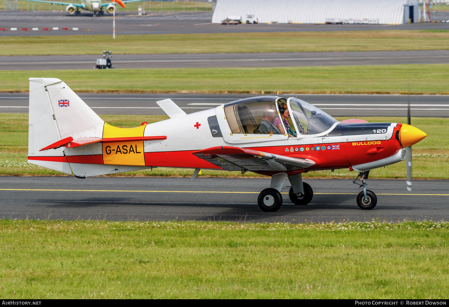 Aircraft Photo of G-ASAL | Scottish Aviation Bulldog 120/124 | AirHistory.net #478122