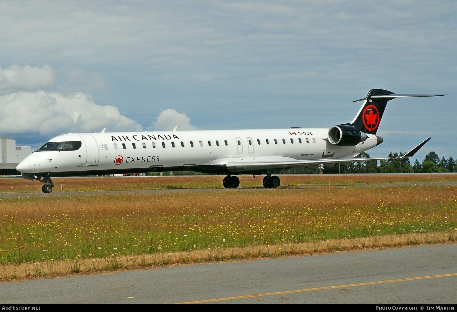 Aircraft Photo of C-GJIZ | Bombardier CRJ-900 (CL-600-2D24) | Air Canada Express | AirHistory.net #478129