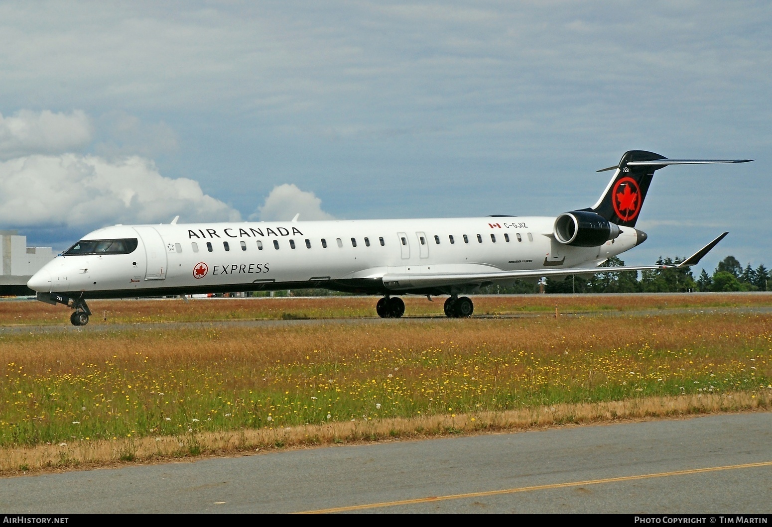 Aircraft Photo of C-GJIZ | Bombardier CRJ-900 (CL-600-2D24) | Air Canada Express | AirHistory.net #478129