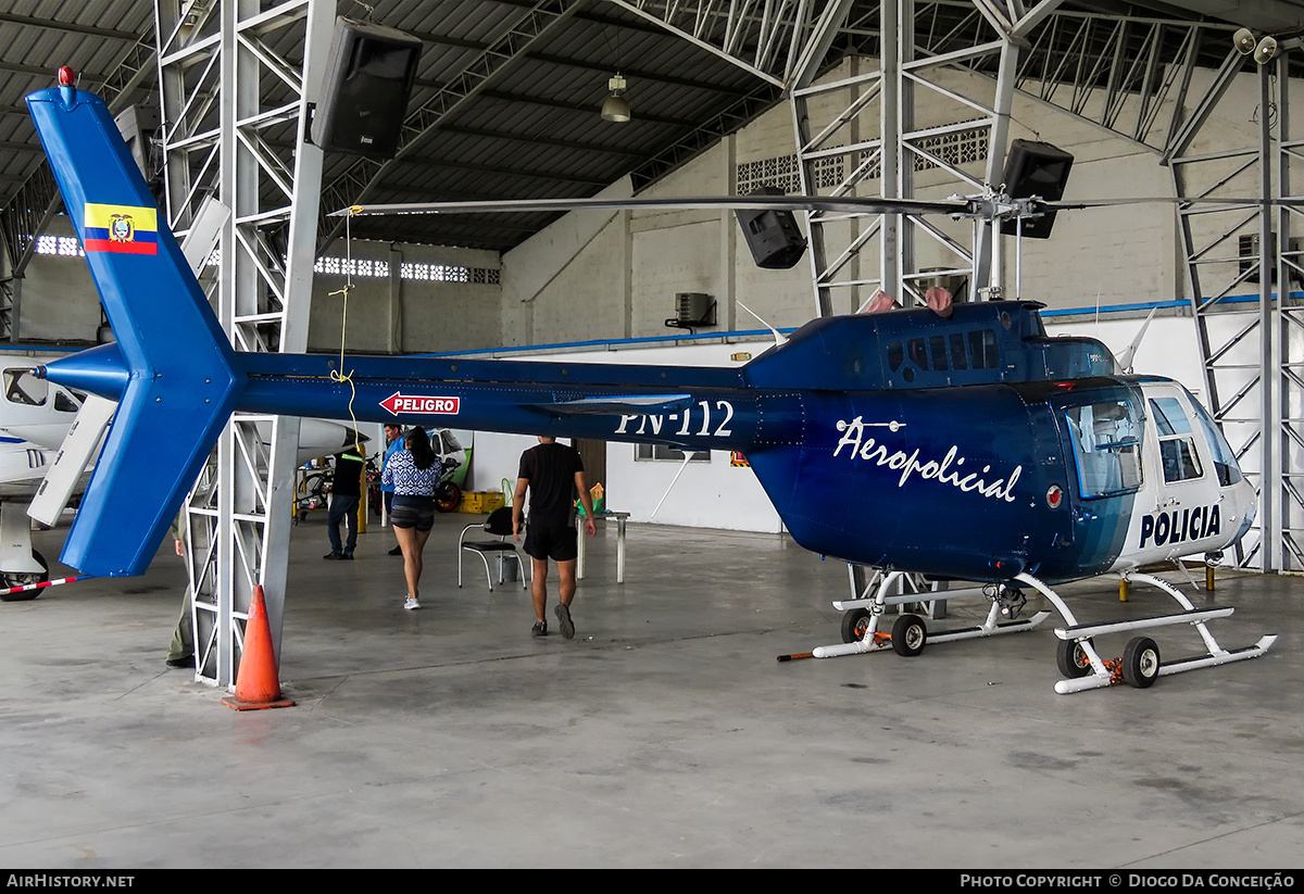 Aircraft Photo of PN-112 | Bell 206B-2 JetRanger II | Ecuador - Police | AirHistory.net #478136