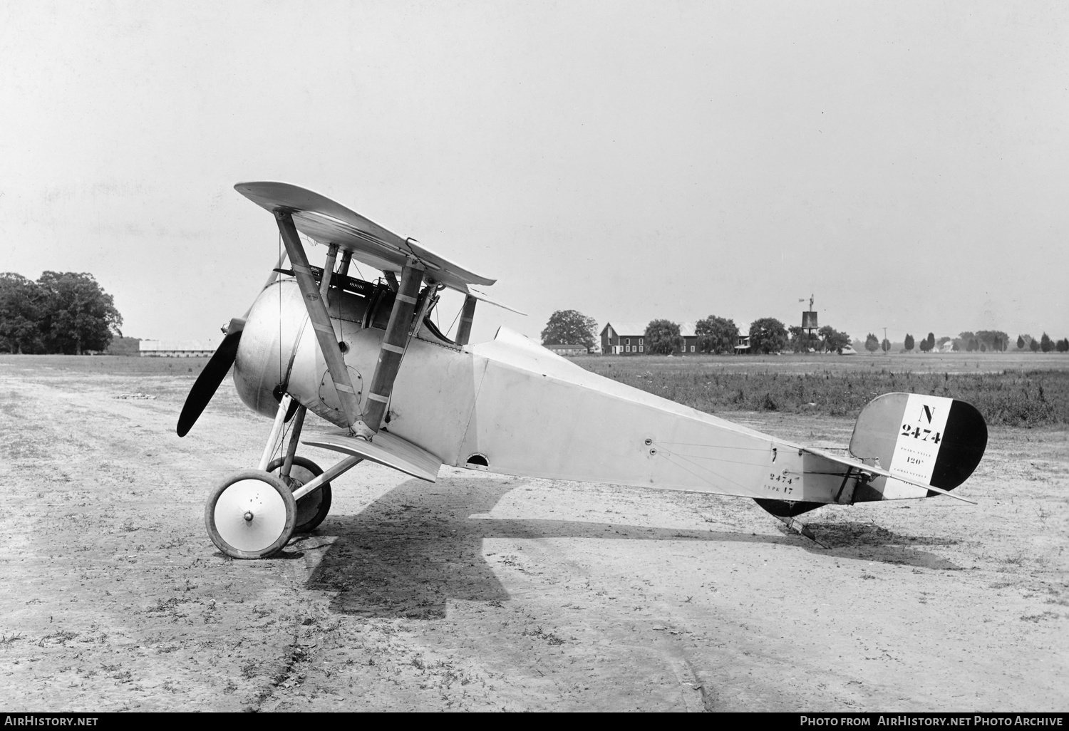 Aircraft Photo of N2474 | Nieuport 17 | France - Air Force | AirHistory.net #478138