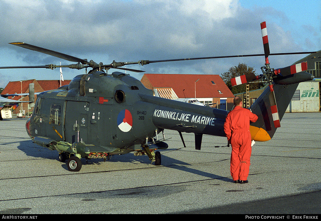 Aircraft Photo of 269 | Westland SH-14D Lynx (WG-13) | Netherlands - Navy | AirHistory.net #478140