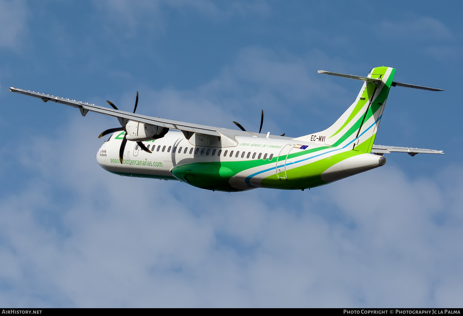 Aircraft Photo of EC-MVI | ATR ATR-72-600 (ATR-72-212A) | Binter Canarias | AirHistory.net #478149