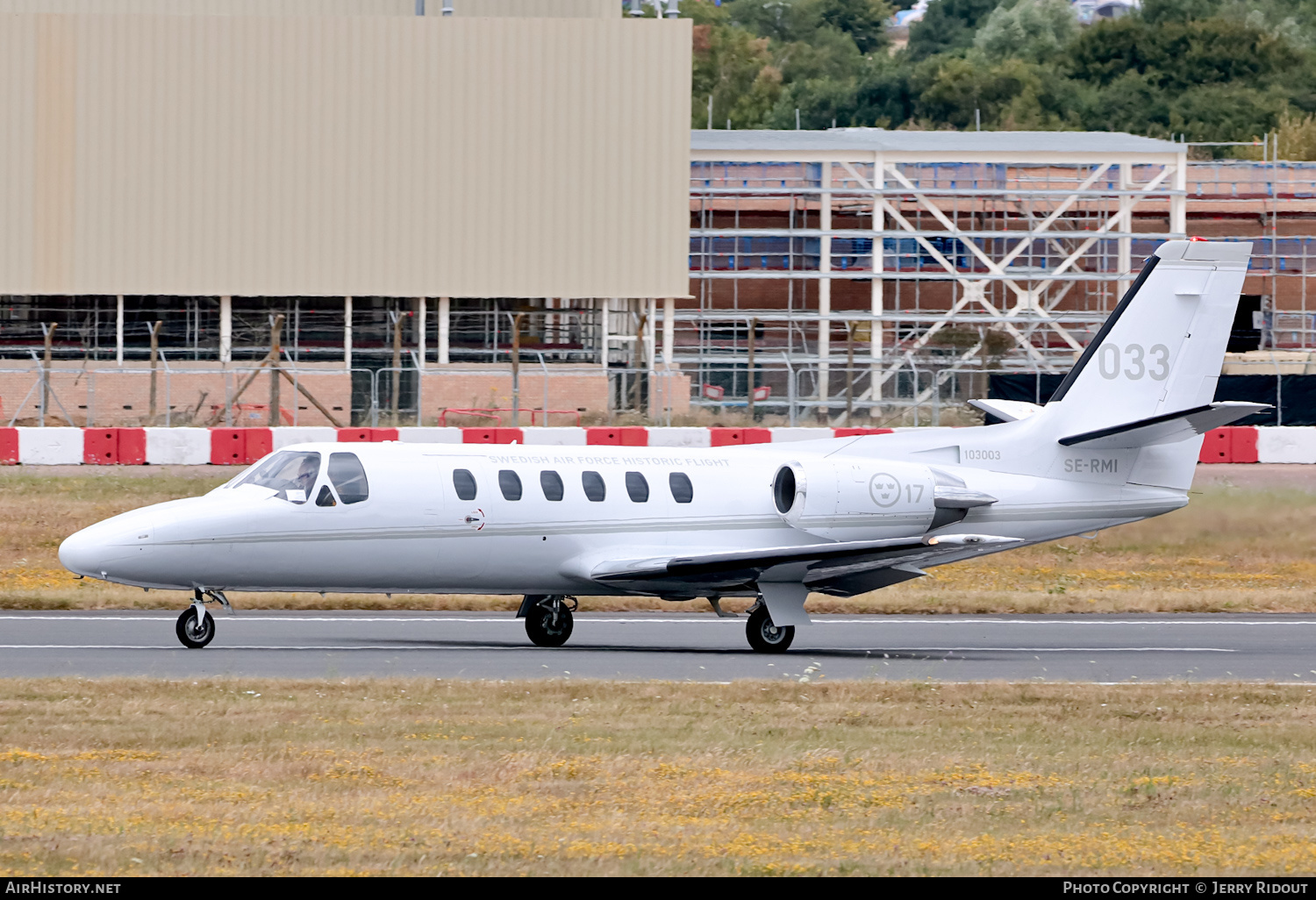 Aircraft Photo of SE-RMI / 103003 | Cessna 550 Citation Bravo | Swedish Air Force Historic Flight | Sweden - Air Force | AirHistory.net #478154
