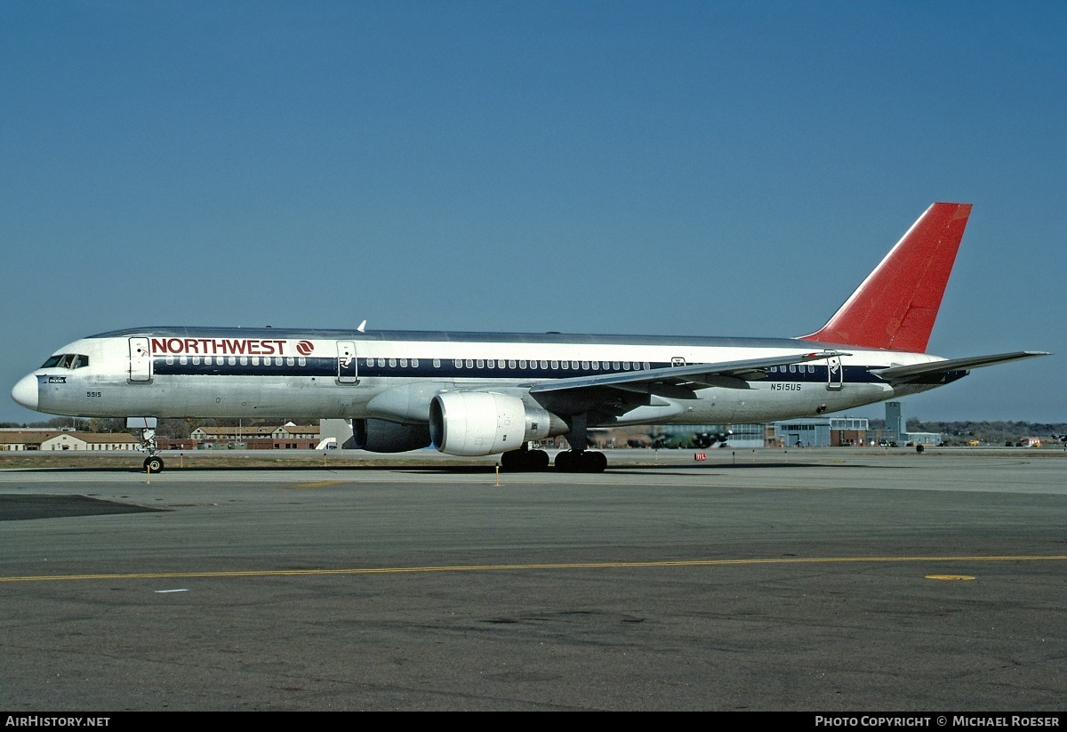 Aircraft Photo of N515US | Boeing 757-251 | Northwest Airlines | AirHistory.net #478158