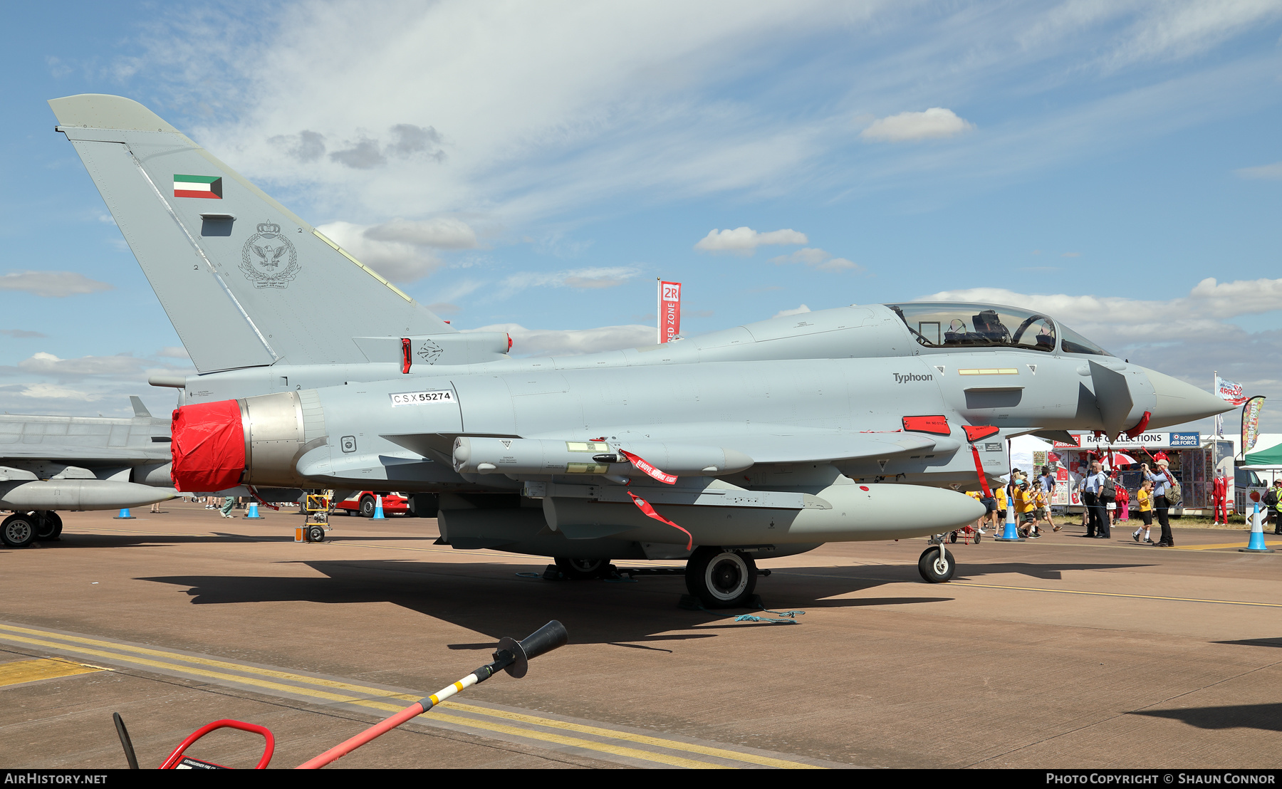 Aircraft Photo of CSX55274 | Eurofighter EF-2000 Typhoon T | Kuwait - Air Force | AirHistory.net #478187