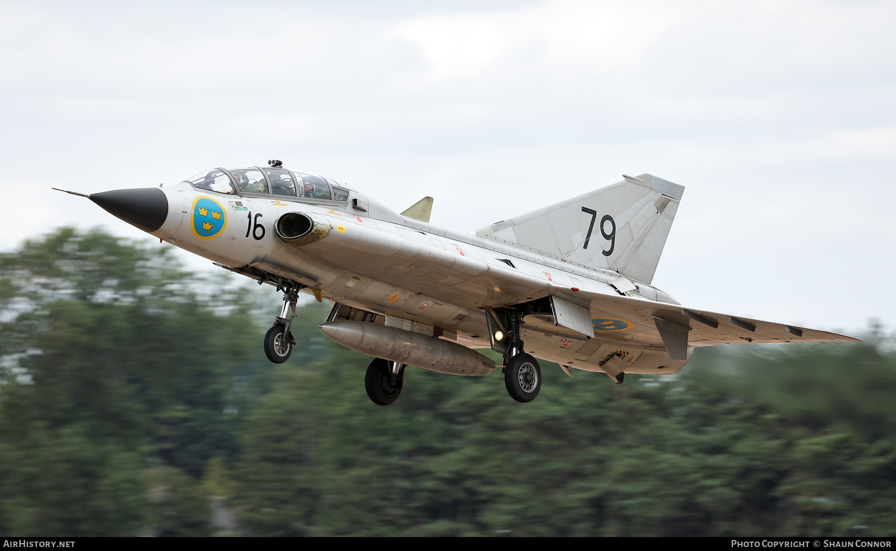 Aircraft Photo of SE-DXP / 35810 | Saab Sk 35C Draken | Sweden - Air Force | AirHistory.net #478189