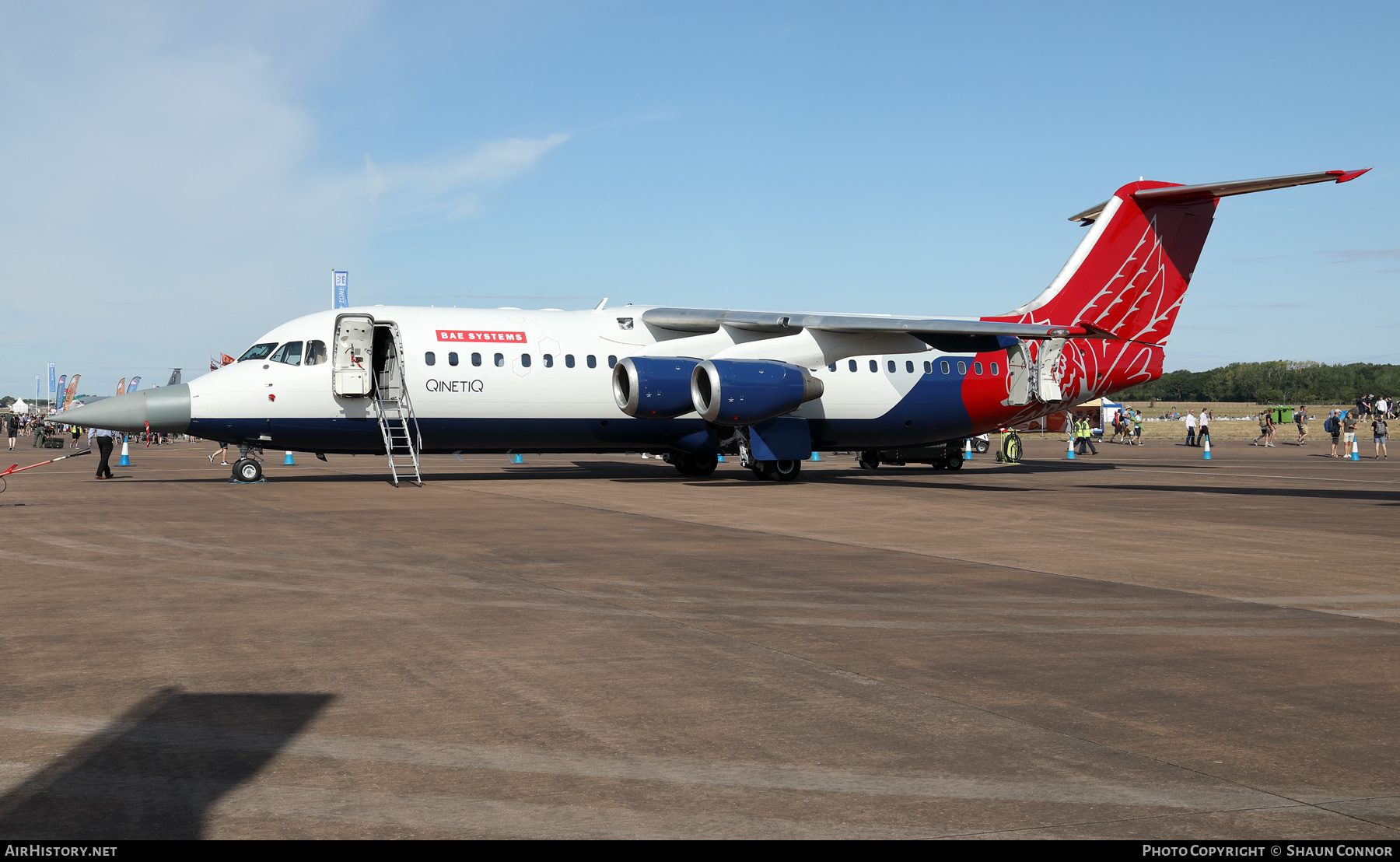 Aircraft Photo of G-ETPL | BAE Systems Avro 146-RJ100 | QinetiQ | AirHistory.net #478190