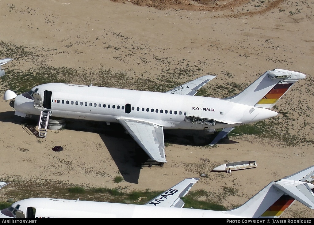 Aircraft Photo of XA-RNQ | McDonnell Douglas DC-9-15 | Aero California | AirHistory.net #478201
