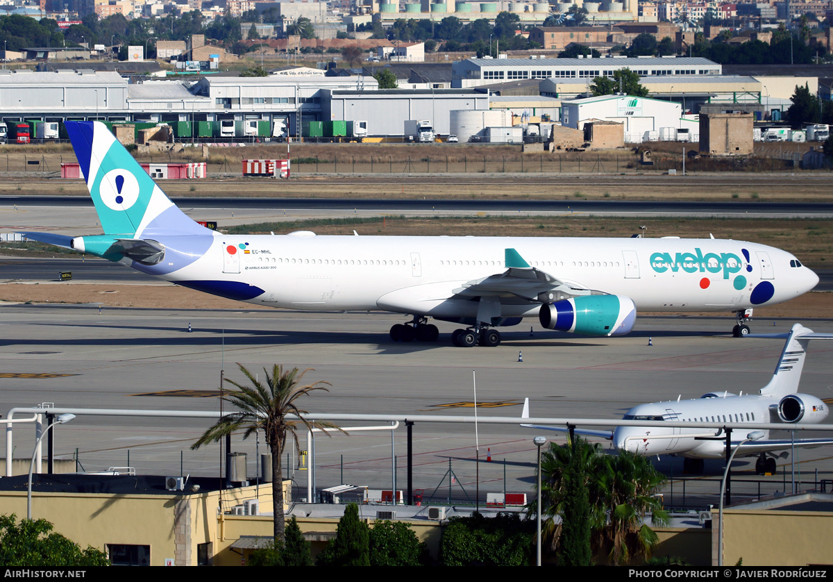 Aircraft Photo of EC-MHL | Airbus A330-343 | Evelop Airlines | AirHistory.net #478218