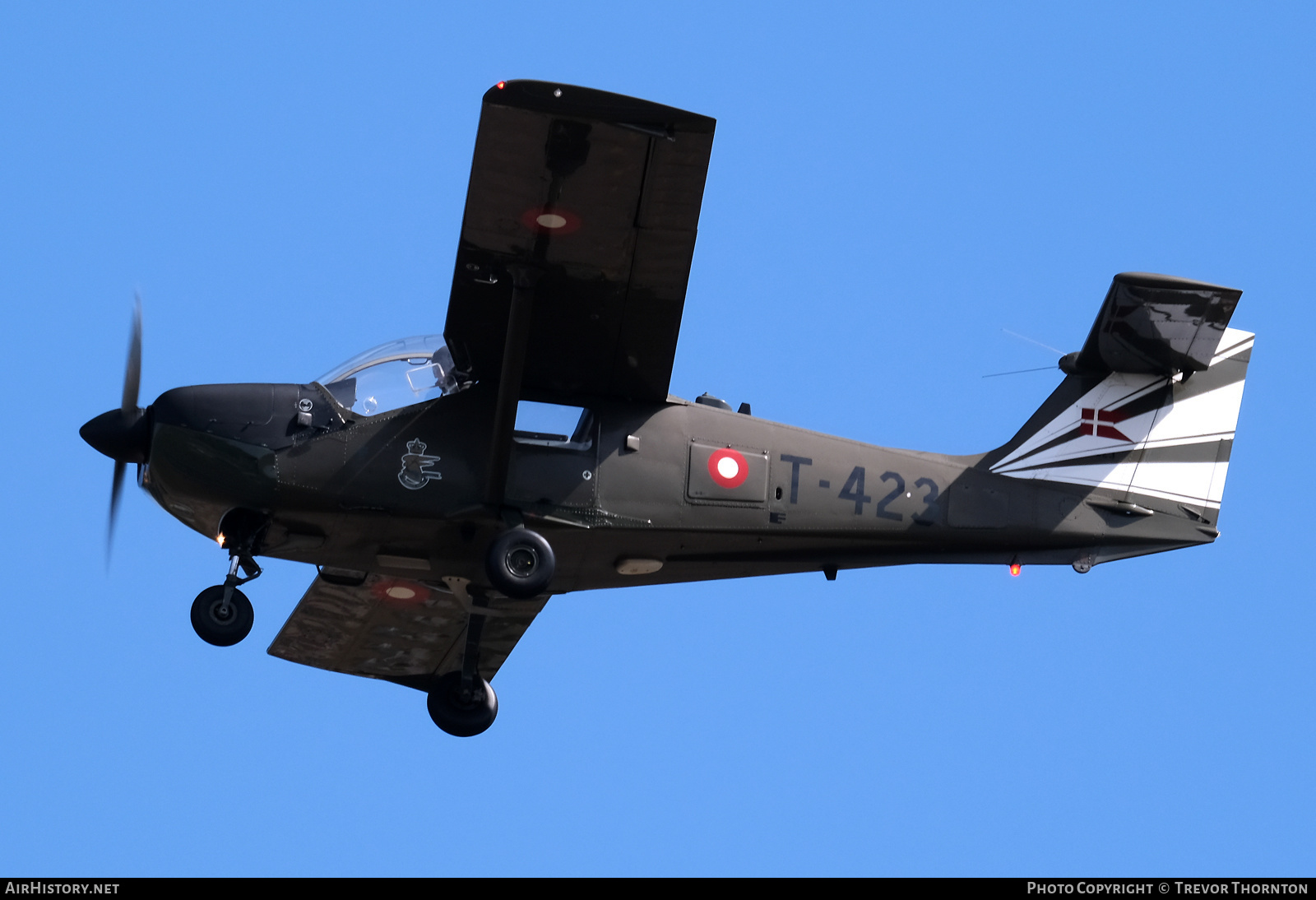 Aircraft Photo of T-423 | Saab T-17 Supporter | Denmark - Air Force | AirHistory.net #478223