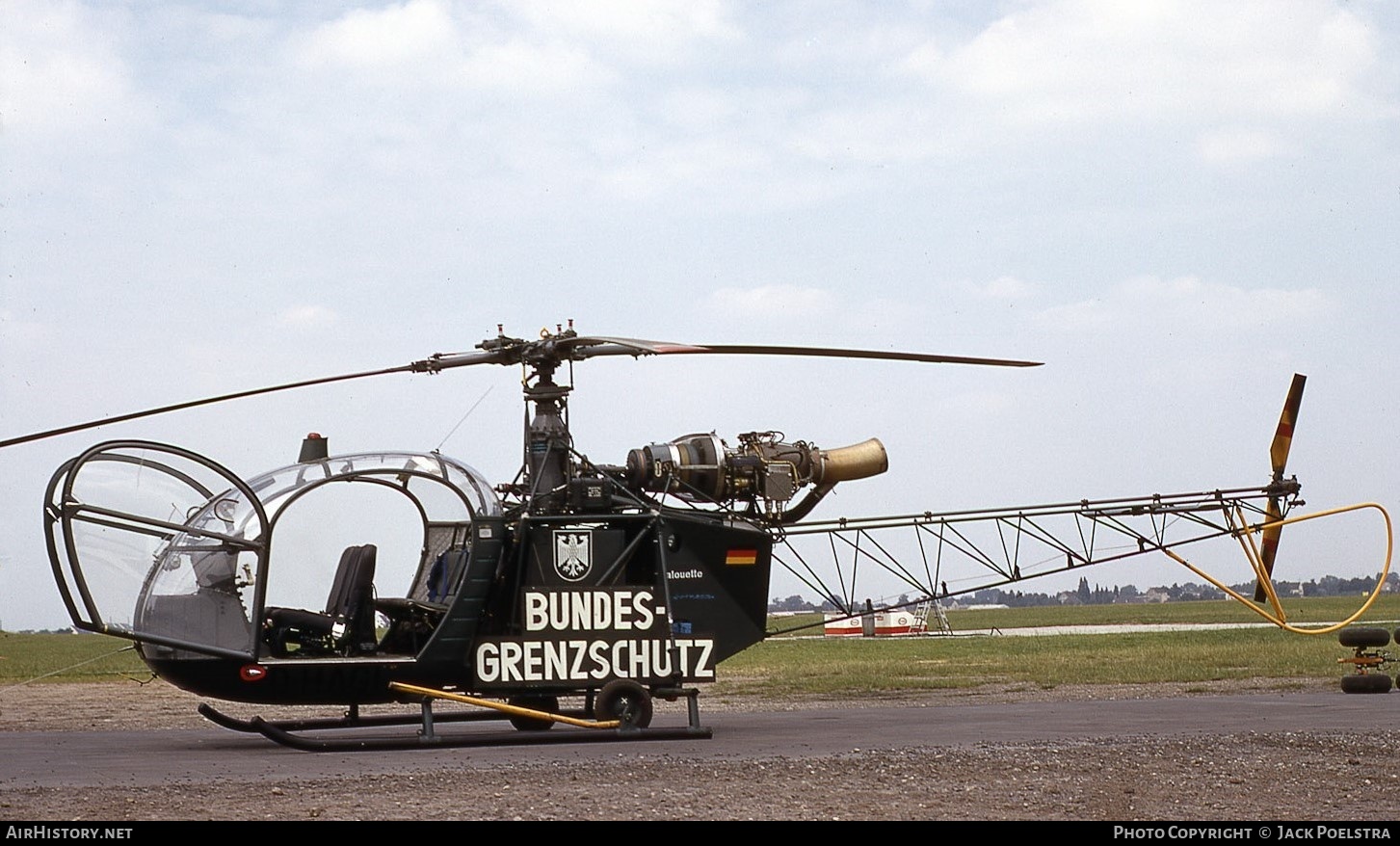 Aircraft Photo of D-HAGI | Aerospatiale SA-318C Alouette II Astazou | Bundesgrenzschutz | AirHistory.net #478225