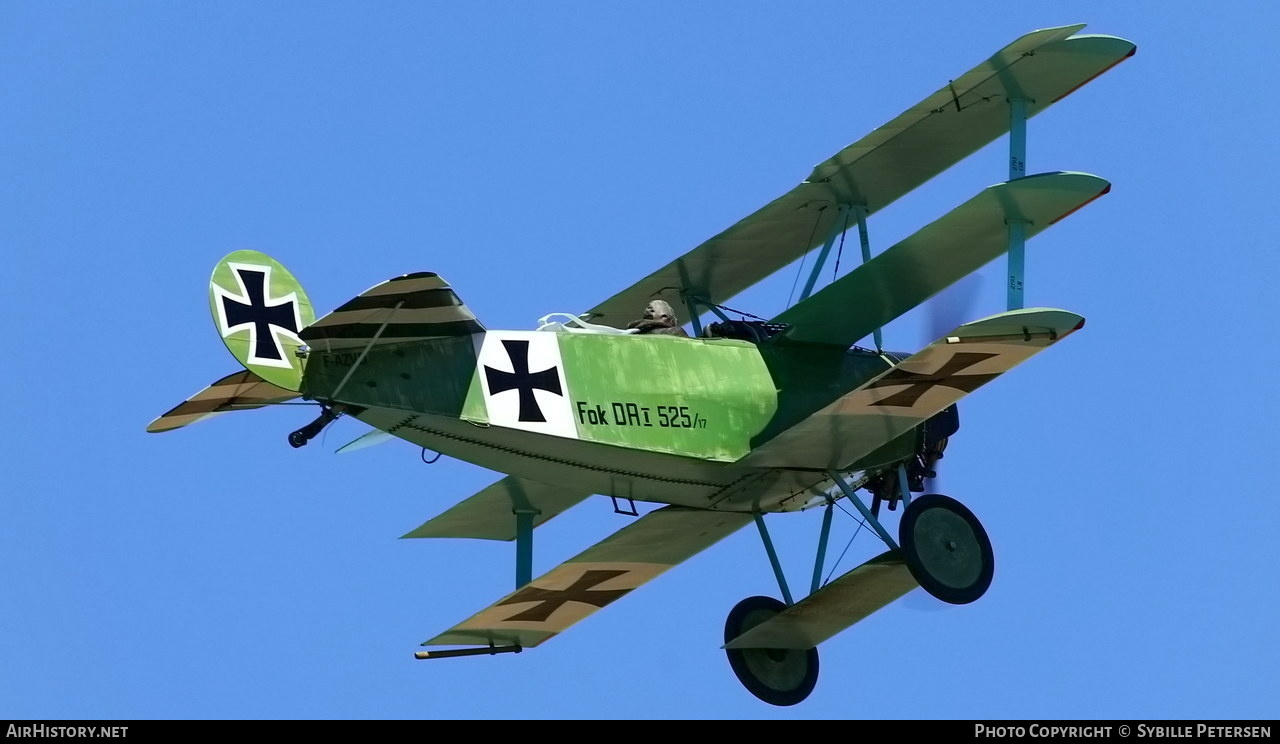 Aircraft Photo of F-AZVD / 515/17 | Fokker Dr.1 (replica) | Germany - Air Force | AirHistory.net #478231
