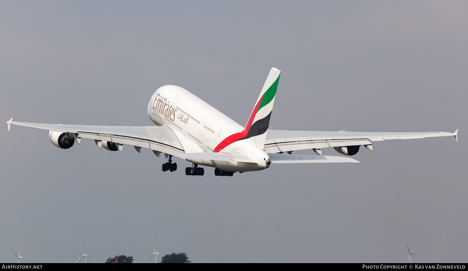 Aircraft Photo of A6-EDF | Airbus A380-861 | Emirates | AirHistory.net #478251