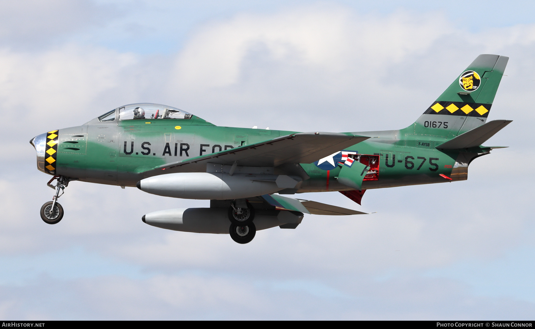 Aircraft Photo of F-AYSB / 01675 | Canadair CL-13B Sabre 6 | USA - Air Force | AirHistory.net #478263