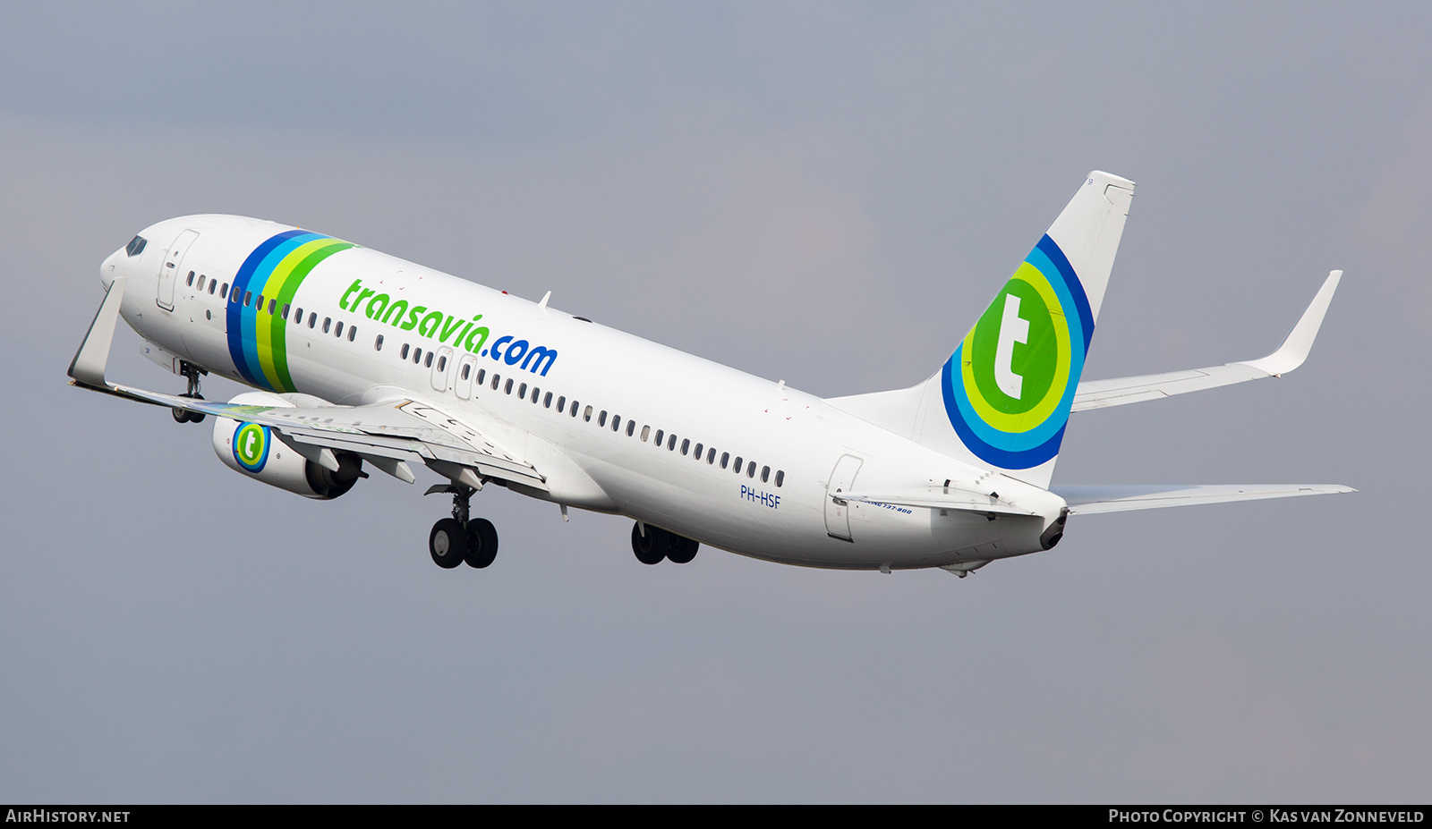 Aircraft Photo of PH-HSF | Boeing 737-8K2 | Transavia | AirHistory.net #478270