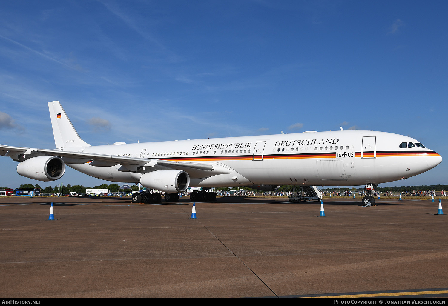 Aircraft Photo of 1602 | Airbus A340-313 | Germany - Air Force | AirHistory.net #478281