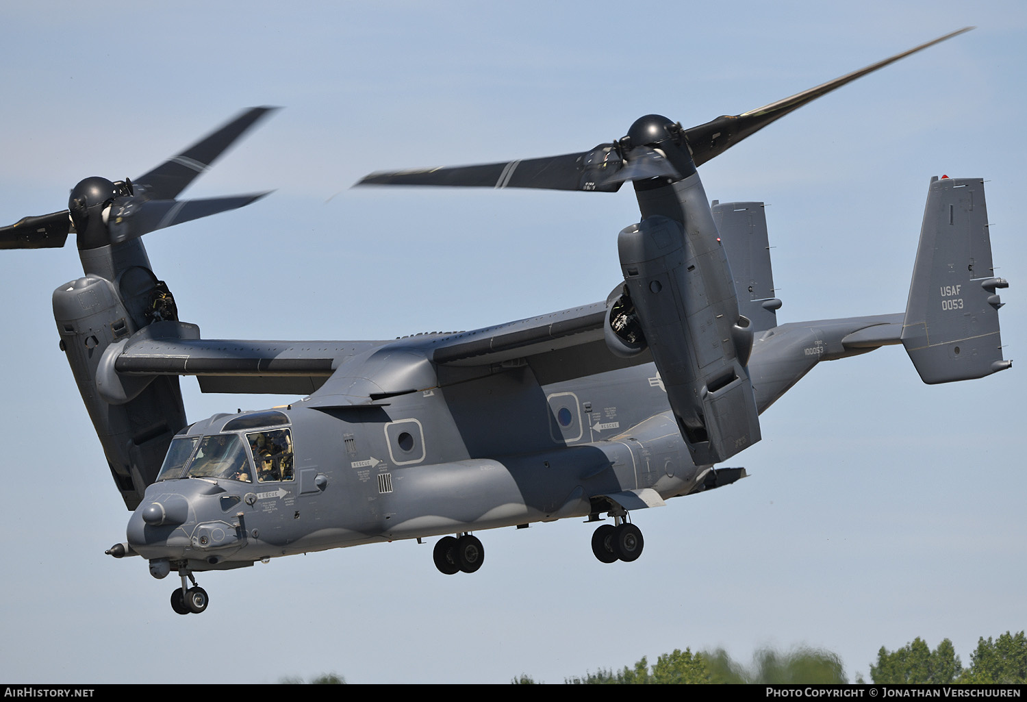 Aircraft Photo of 10-0053 / 0053 | Bell-Boeing CV-22B Osprey | USA - Air Force | AirHistory.net #478287