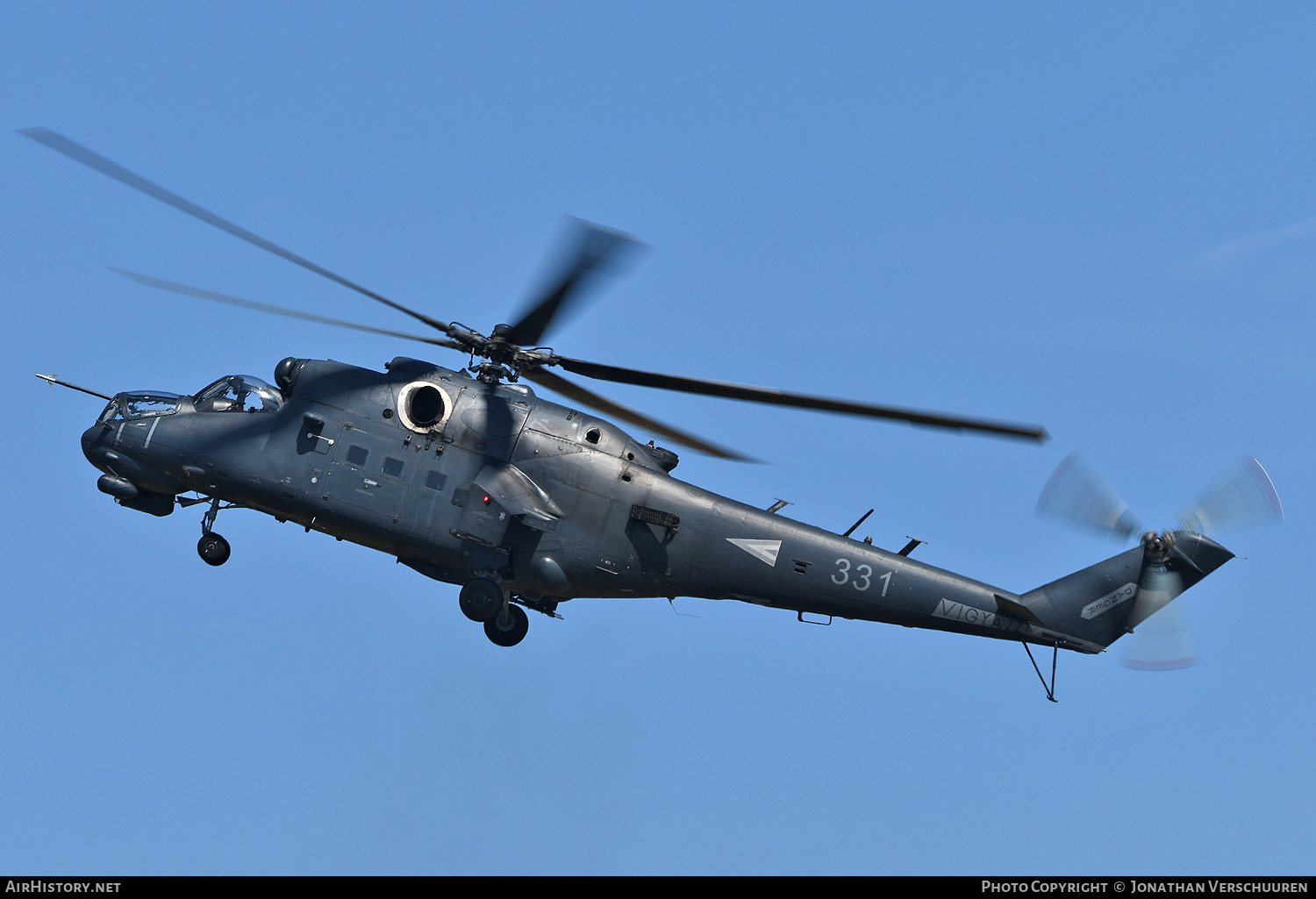 Aircraft Photo of 331 | Mil Mi-24P | Hungary - Air Force | AirHistory.net #478288