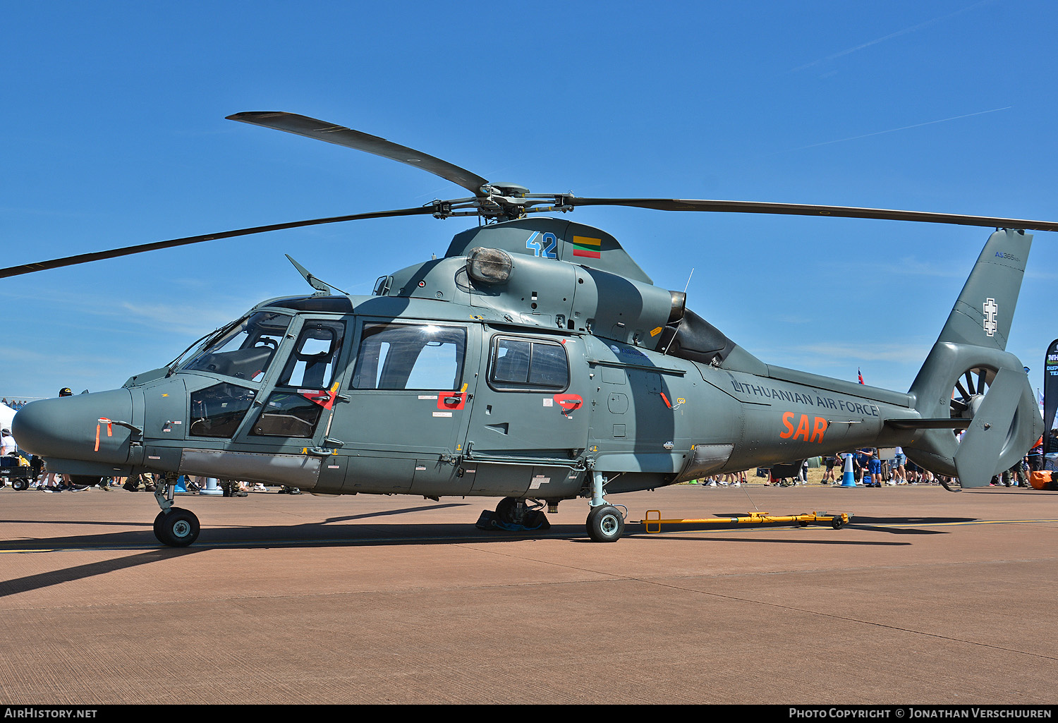 Aircraft Photo of 42 | Airbus Helicopters AS365N3+ Dauphin 2 | Lithuania - Air Force | AirHistory.net #478292