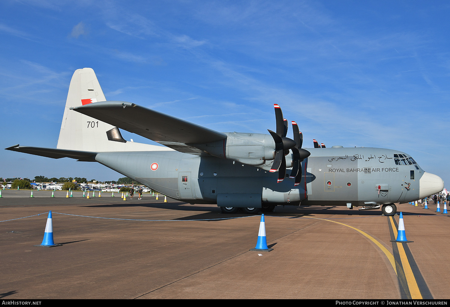 Aircraft Photo of 701 | Lockheed Martin C-130J Hercules | Bahrain - Air Force | AirHistory.net #478295