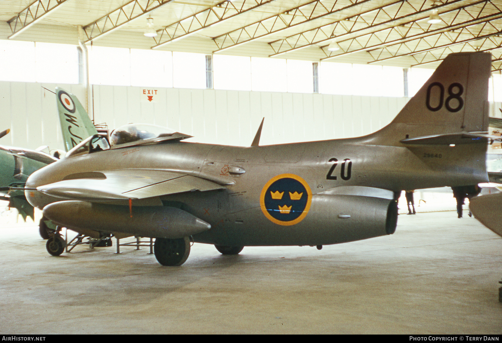 Aircraft Photo of 29640 | Saab J29F Tunnan | Sweden - Air Force | AirHistory.net #478324