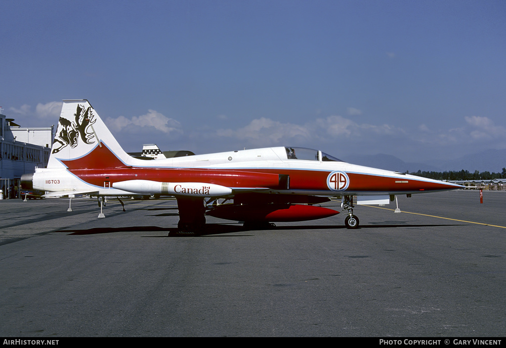 Aircraft Photo of 116703 | Canadair CF-5A | Canada - Air Force | AirHistory.net #478325