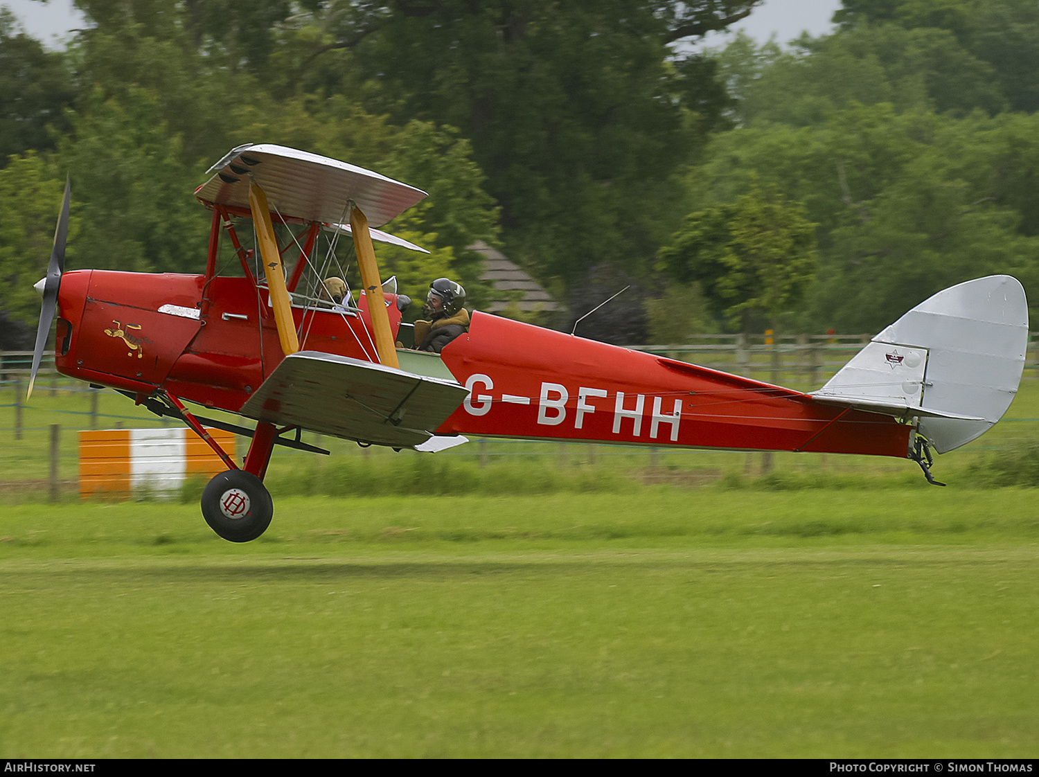 Aircraft Photo of G-BFHH | De Havilland D.H. 82A Tiger Moth II | AirHistory.net #478326