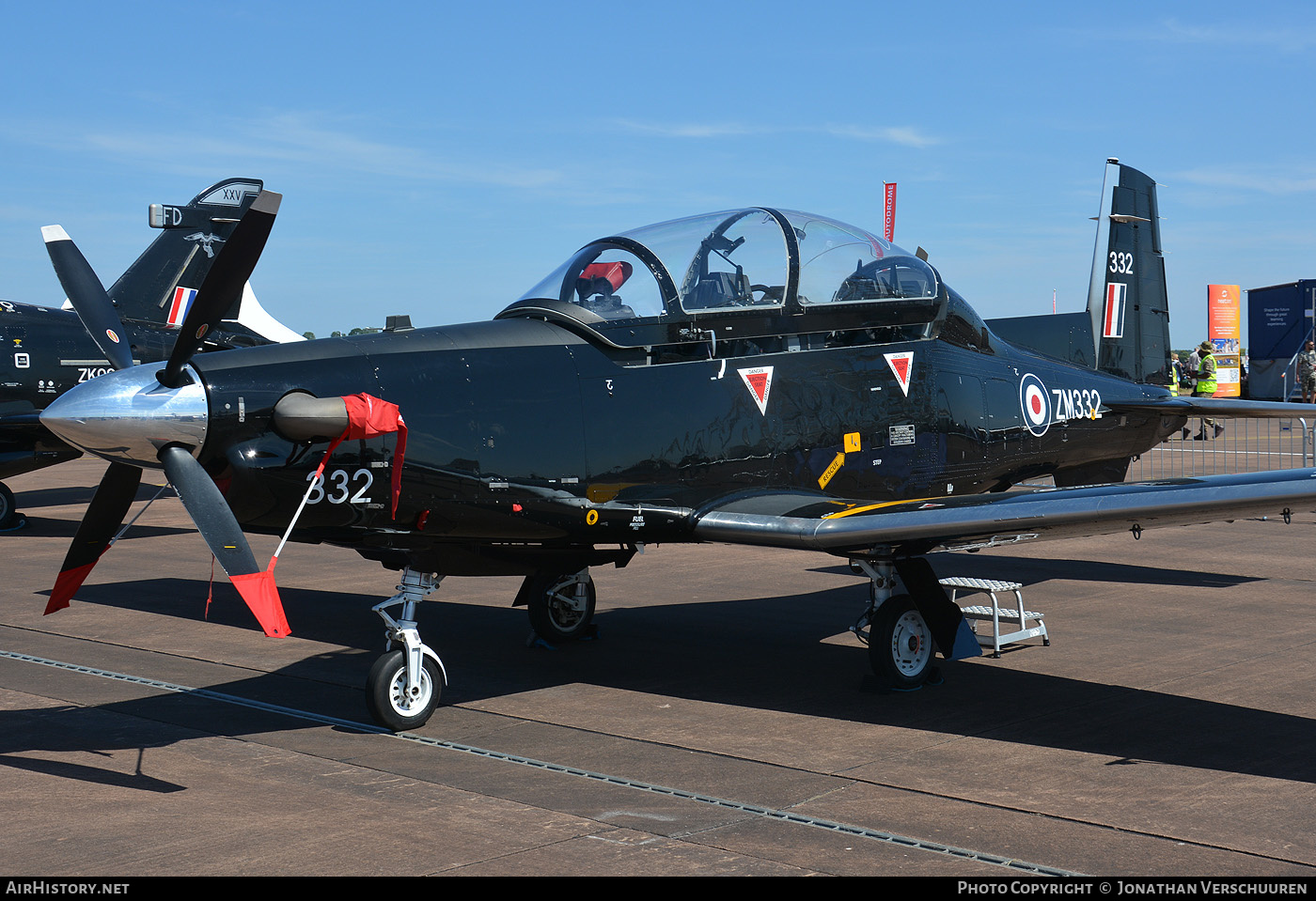 Aircraft Photo of ZM332 | Beechcraft T-6C Texan T1 | UK - Air Force | AirHistory.net #478374