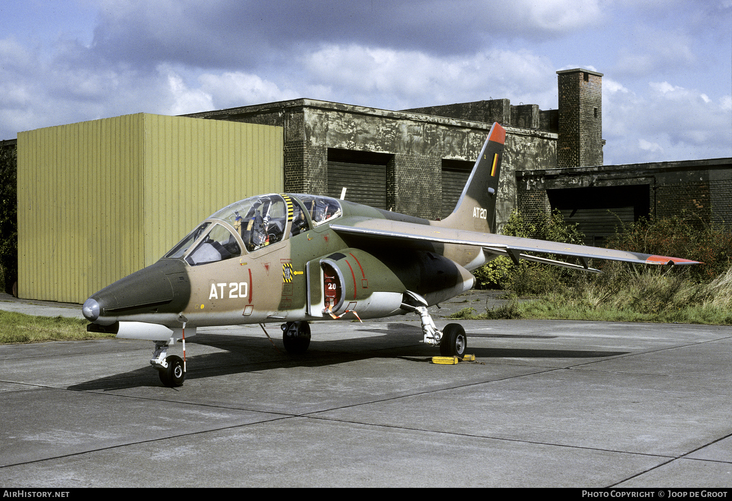 Aircraft Photo of AT20 | Dassault-Dornier Alpha Jet 1B | Belgium - Air Force | AirHistory.net #478377