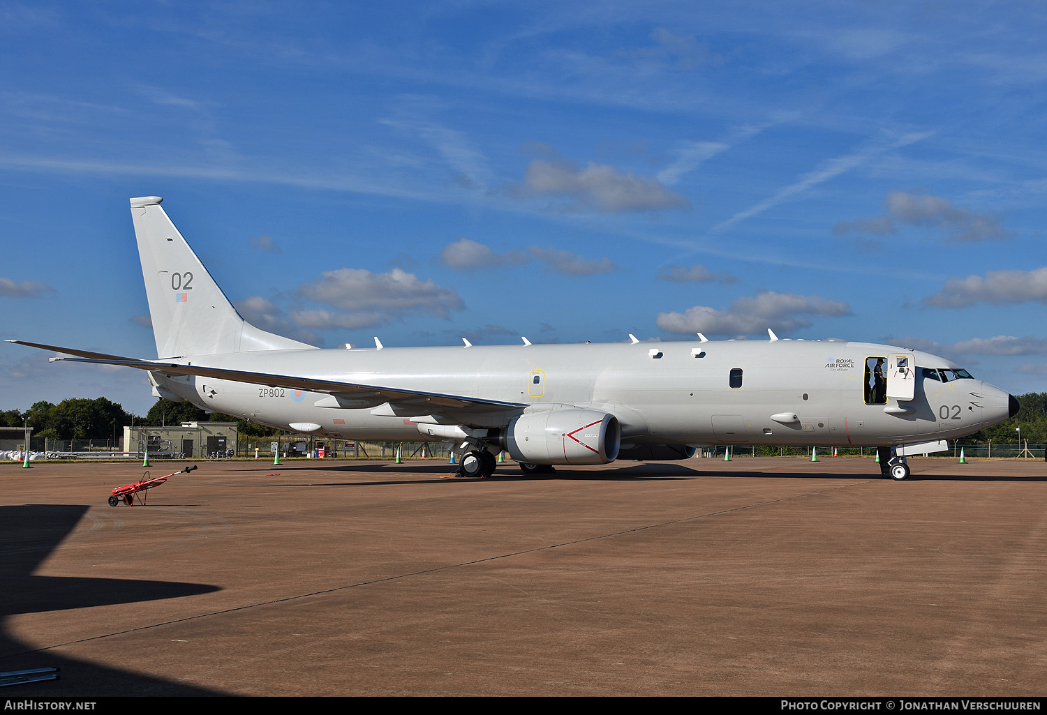 Aircraft Photo of ZP802 | Boeing P-8A Poseidon MRA1 | UK - Air Force | AirHistory.net #478378
